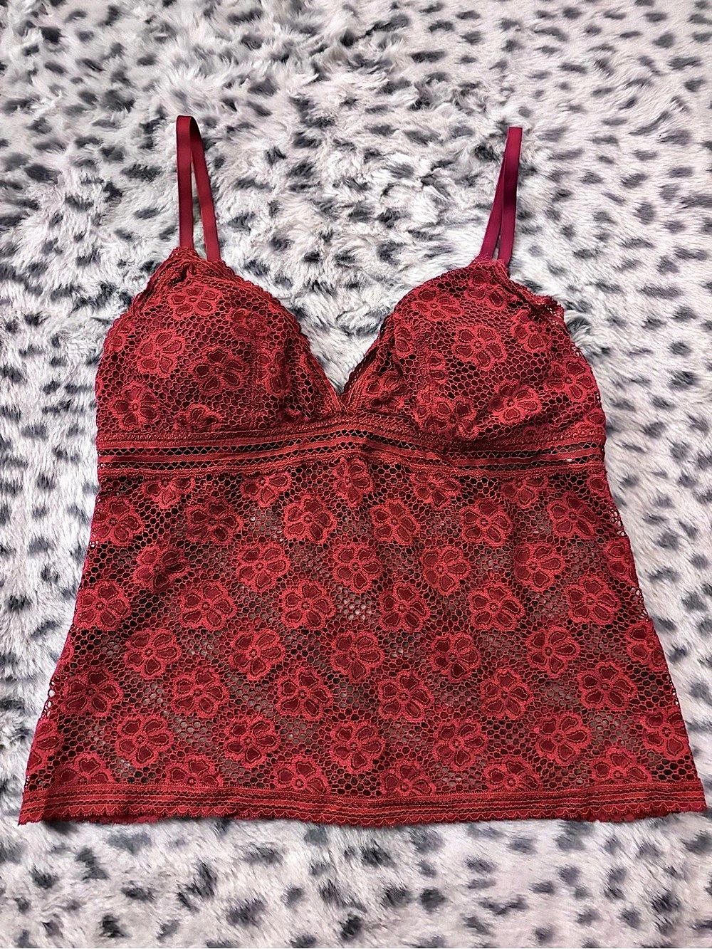 AerieLace Camisole in orange Size large